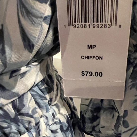 Msk NWT MSK Blue and White Midi Size MP - Picture 4 of 11